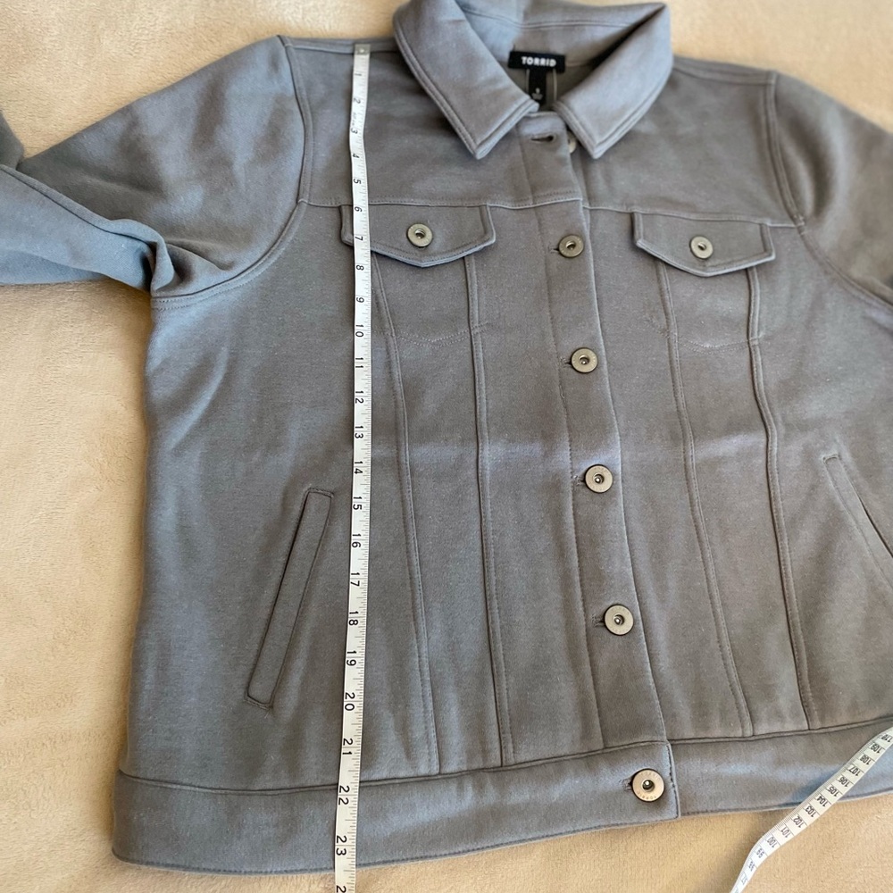 Torrid Fleece Trucker Jacket - Sizes 1X - Picture 9 of 15